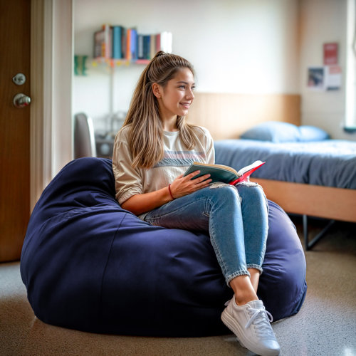 Classic Refillable Cotton Bean Bag Chair